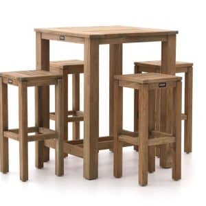 + 10 % Kassenrabatt | ROUGH-X 80 cm Gartenbar-Set 5-teilig