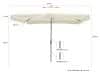 + 10 % Kassenrabatt | Shadowline Aruba Sonnenschirm 300x200 cm