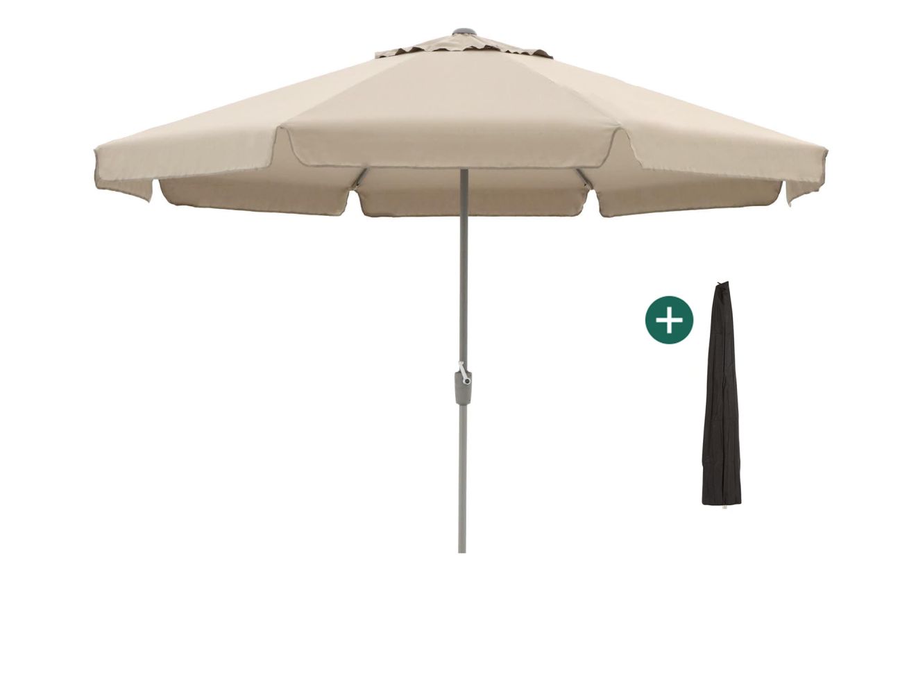 + 10 % Kassenrabatt | Shadowline Aruba Sonnenschirm ø 350 cm