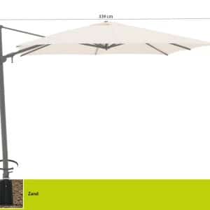 + 10 % Kassenrabatt | Shadowline Austin Ampelschirm 300x300 cm