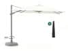 + 10 % Kassenrabatt | Shadowline Austin Ampelschirm 300x300 cm