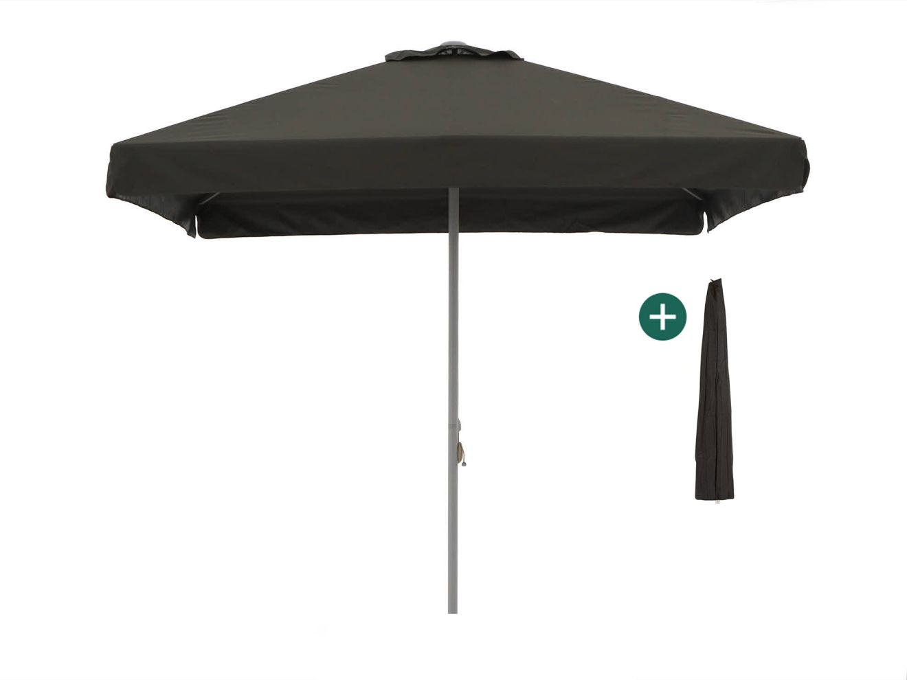 + 15 % Kassenrabatt | Shadowline Bonaire Sonnenschirm 300x300 cm
