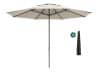 + 15 % Kassenrabatt | Shadowline Cuba Sonnenschirm ø 400 cm
