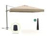 + 10 % Kassenrabatt | Shadowline Miami Ampelschirm 300x300 cm