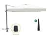 + 10 % Kassenrabatt | Shadowline Miami Ampelschirm 300x300 cm