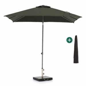 + 10 % Kassenrabatt | Shadowline Push-up Sonnenschirm 240x240 cm