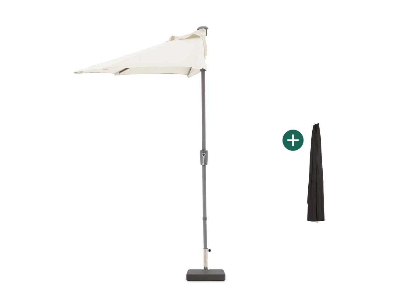 + 15 % Kassenrabatt | Shadowline Sonnenschirme Balkon 255x135 cm