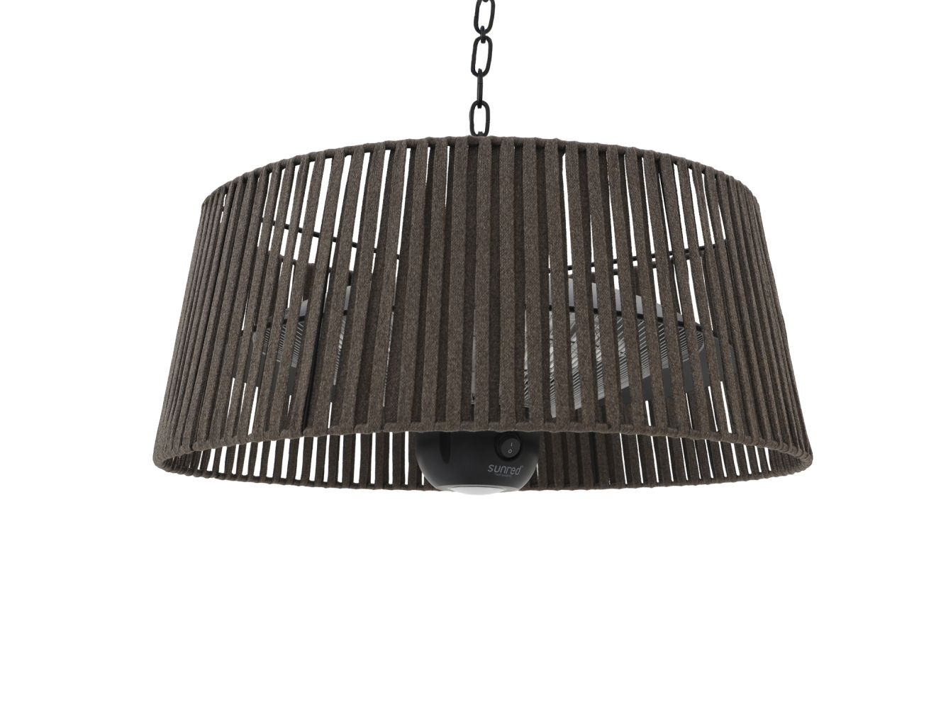 + 15 % Kassenrabatt | Sunred Bright Artix Corda hängender Heizstrahler 1800 Watt