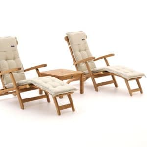 Sunyard Country/Wales 60 cm Deckchair-Set 3-teilig