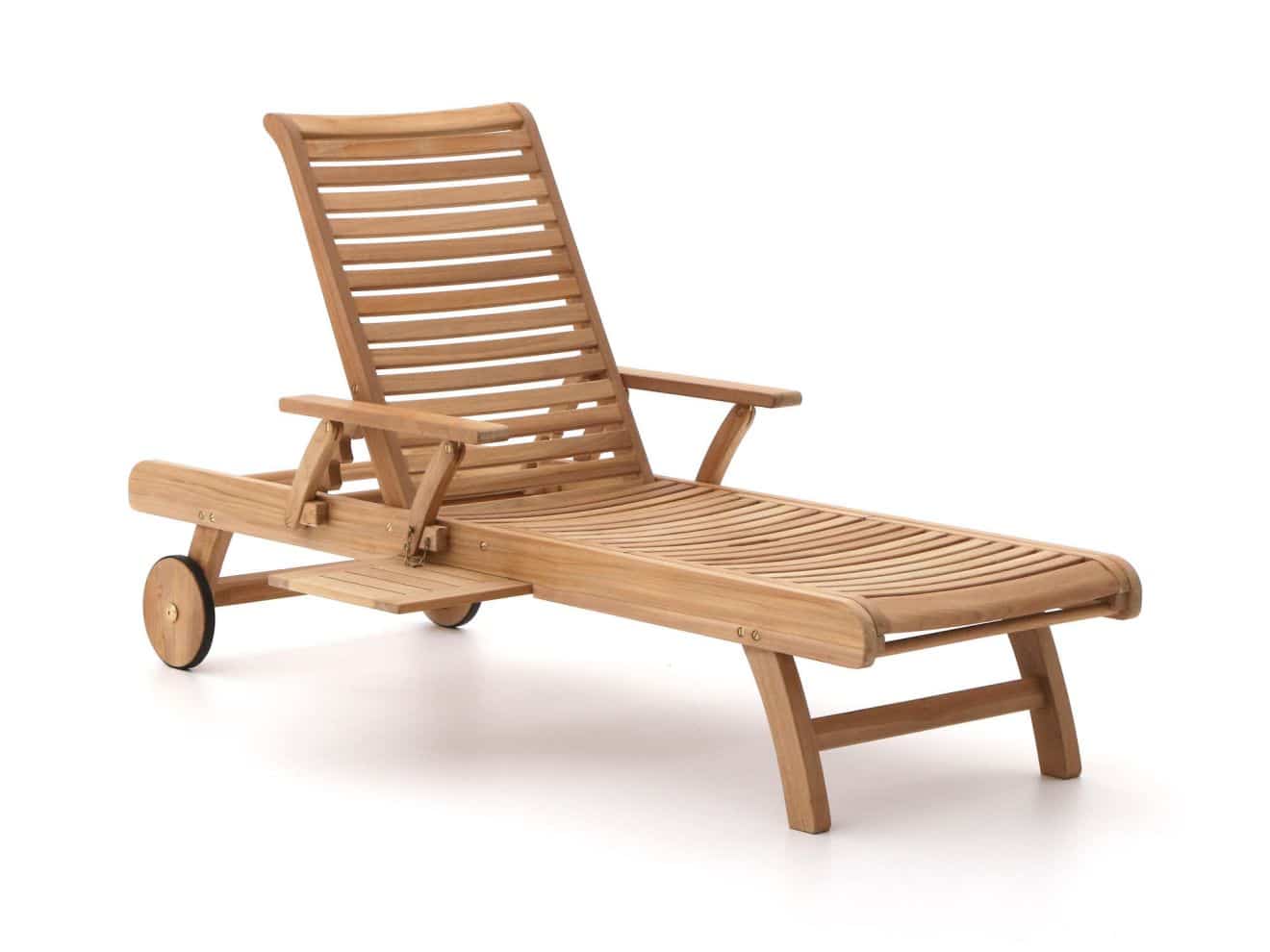 + 10 % Kassenrabatt | Sunyard Derby Gartenliege mit Rad