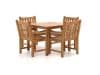 + 10 % Kassenrabatt | Sunyard Wales/Liverpool 90 cm Gartenmöbel-Set 5-teilig