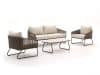 + 10 % Kassenrabatt | Yoi Calera Sessel-Sofa Lounge-Set 4-teilig