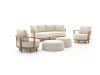 + 10 % Kassenrabatt | Zavelli Soffice Sessel-Sofa Lounge-Set 5-teilig drehbar 5-Sitzer