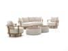 + 10 % Kassenrabatt | Zavelli Soffice Sessel-Sofa Lounge-Set 7-teilig drehbar 5-Sitzer