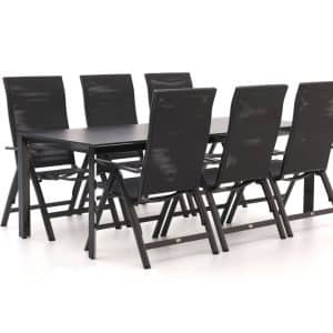 Bellagio Avio/Sestino 220 cm Gartenmöbel-Set 7-Teilig verstelbaar