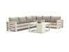 + 10 % Kassenrabatt | Bellagio Avolo/Cosiraw 100 cm Ecklounge-Set 3-teilig rechts 6-Sitzer