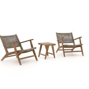 Bellagio Elcito Lounge Balkonmöbel-Set 3-teilig