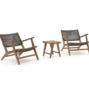 Bellagio Elcito Lounge Balkonmöbel-Set 3-teilig