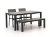 + 10 % Kassenrabatt | Bellagio Fidenza 160 cm Gartenmöbel-Set mit Sofa 4-teilig stapelbar