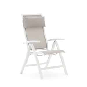 + 15 % Kassenrabatt | Bellagio Lugo/Lodola ø 150 cm Gartenmöbel-Set 6-teilig verstellbar