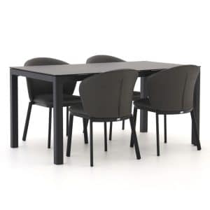 + 10 % Kassenrabatt | Bellagio San Lupo/La Fonte 160 cm Gartenmöbel-Set 5-teilig