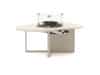 + 10 % Kassenrabatt | Cosiloft Novi Lounge Feuertisch 125x102x50 cm