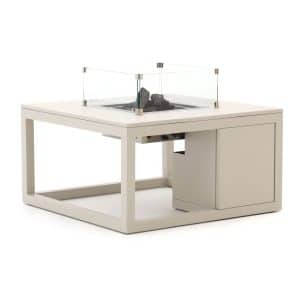 + 10 % Kassenrabatt | Cosiraw Lounge Feuertisch 100x100x55 cm