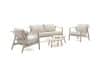 + 10 % Kassenrabatt | Hartman Rana Sessel-Sofa Lounge-Set 5-teilig