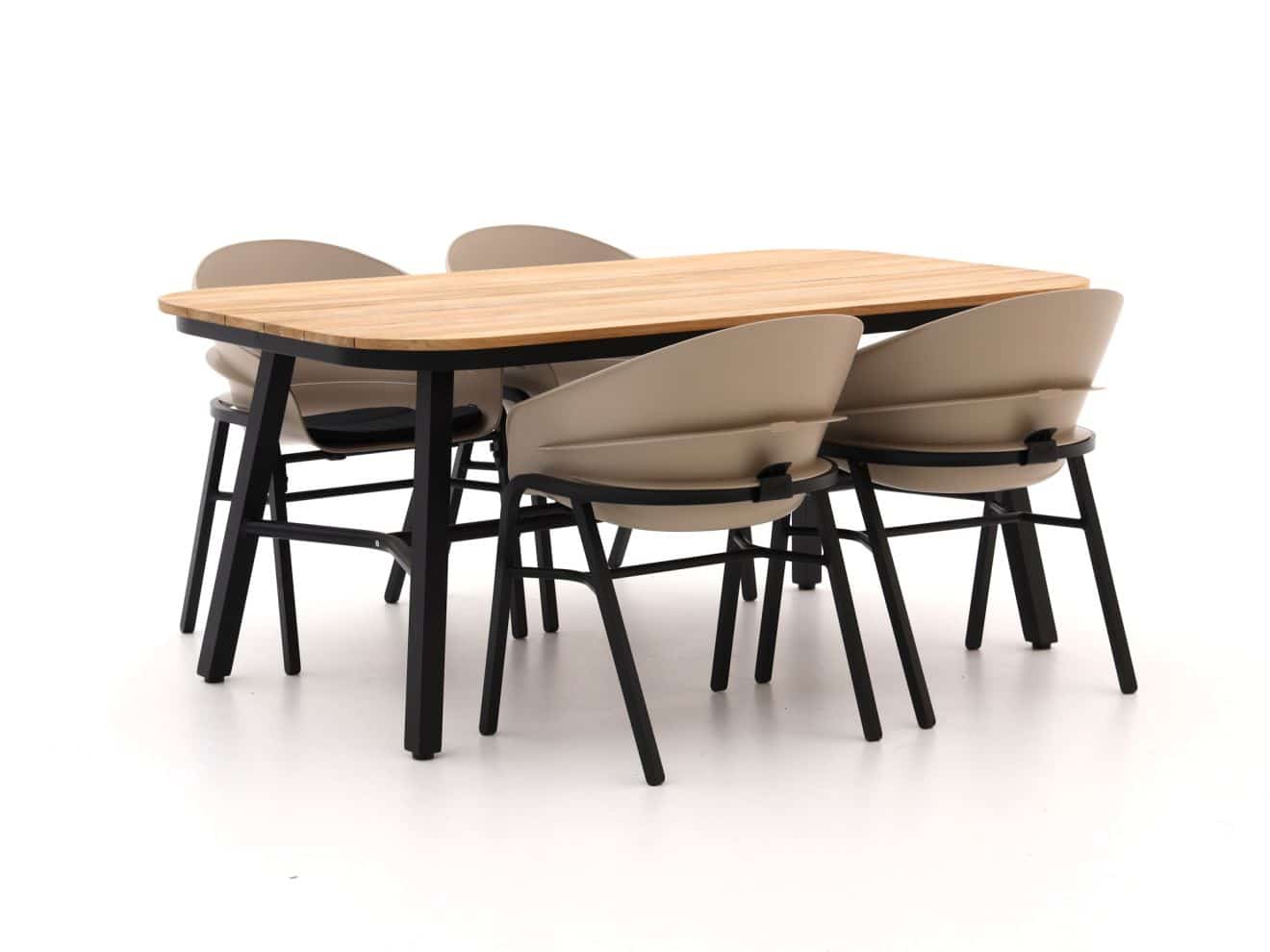 + 10 % Kassenrabatt | Hartman Tubb 185 cm Esstischgruppe 5-teilig verstellbar