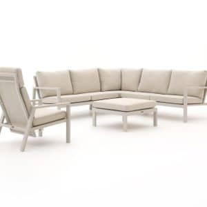 + 10 % Kassenrabatt | Manifesto Alzano Ecklounge-Set 5-teilig 6-Sitzer verstellbar