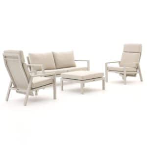 + 10 % Kassenrabatt | Manifesto Alzano Sessel-Sofa Lounge-Set 4-teilig verstellbar
