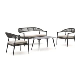 + 10 % Kassenrabatt | Manifesto Belpasso Sessel-Sofa Lounge-Set 4-teilig