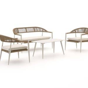 + 10 % Kassenrabatt | Manifesto Belpasso Sessel-Sofa Lounge-Set 4-teilig