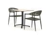 + 10 % Kassenrabatt | Manifesto Belpasso/Canzo 80 cm Gartenmöbel-Set 3-teilig klappbar stapelbar