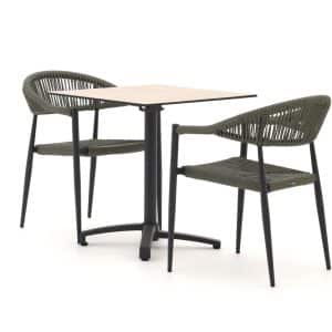 + 15 % Kassenrabatt | Manifesto Belpasso/Canzo 80 cm Gartenmöbel-Set 3-teilig klappbar stapelbar