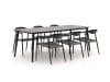 + 10 % Kassenrabatt | Manifesto Cavone/Sora 220 cm Gartenmöbel-Set 7-Teilig Stapelbar