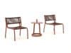 + 10 % Kassenrabatt | Manifesto Misurina/Salemi Lounge Balkon-Set 3-teilig stapelbar