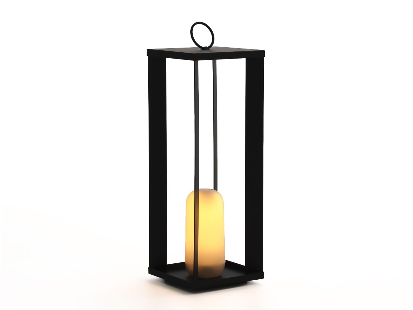 + 15 % Kassenrabatt | New Garden Siroco LED-Laterne aufladbar dimmbar ø 18 cm (h: 50 cm)