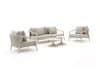 + 10 % Kassenrabatt | SUNS Sato/Nova Sessel-Sofa Lounge-Set 5-teilig