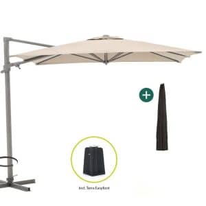 + 10 % Kassenrabatt | Shadowline Francisco Ampelschirm 260x260 cm