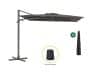 + 10 % Kassenrabatt | Shadowline Francisco Ampelschirm 260x260 cm