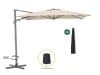 + 10 % Kassenrabatt | Shadowline Francisco Ampelschirm 300x300 cm