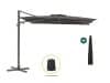 + 10 % Kassenrabatt | Shadowline Francisco Ampelschirm 300x300 cm