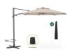 + 10 % Kassenrabatt | Shadowline Francisco Ampelschirm ø 330 cm