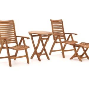 Sunyard Corby/Preston ø 65 cm Balkon-Set 4-teilig verstellbar