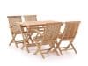 + 10 % Kassenrabatt | Sunyard Leeds/Preston 120 cm Gartenmöbel-Set 5-teilig