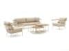 + 10 % Kassenrabatt | Apple Bee Condor Sessel-Sofa Lounge-Set 6-teilig 5-Sitzer
