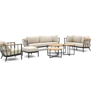 Apple Bee Condor Sessel-Sofa Lounge-Set 7-teilig 6-Sitzer