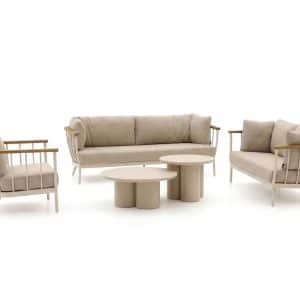 Apple Bee Condor/Tonga Sessel-Sofa Lounge-Set 5-teilig 6-Sitzer
