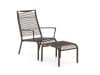 + 10 % Kassenrabatt | Apple Bee Hawaii Gartensessel stapelbar mit Gartenhocker